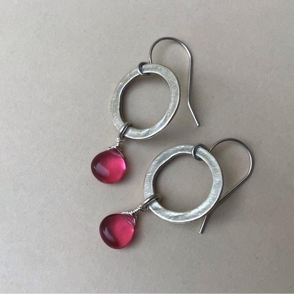 Sundance Charm Silver Earrings - Picture 5 of 6